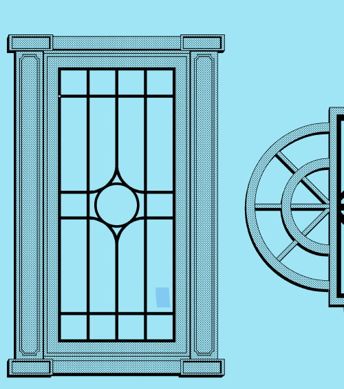素材をどうぞ『おしゃれ窓2』