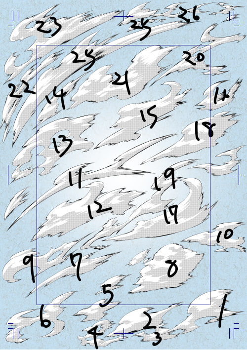 素材をどうぞ『戦闘の風セット』