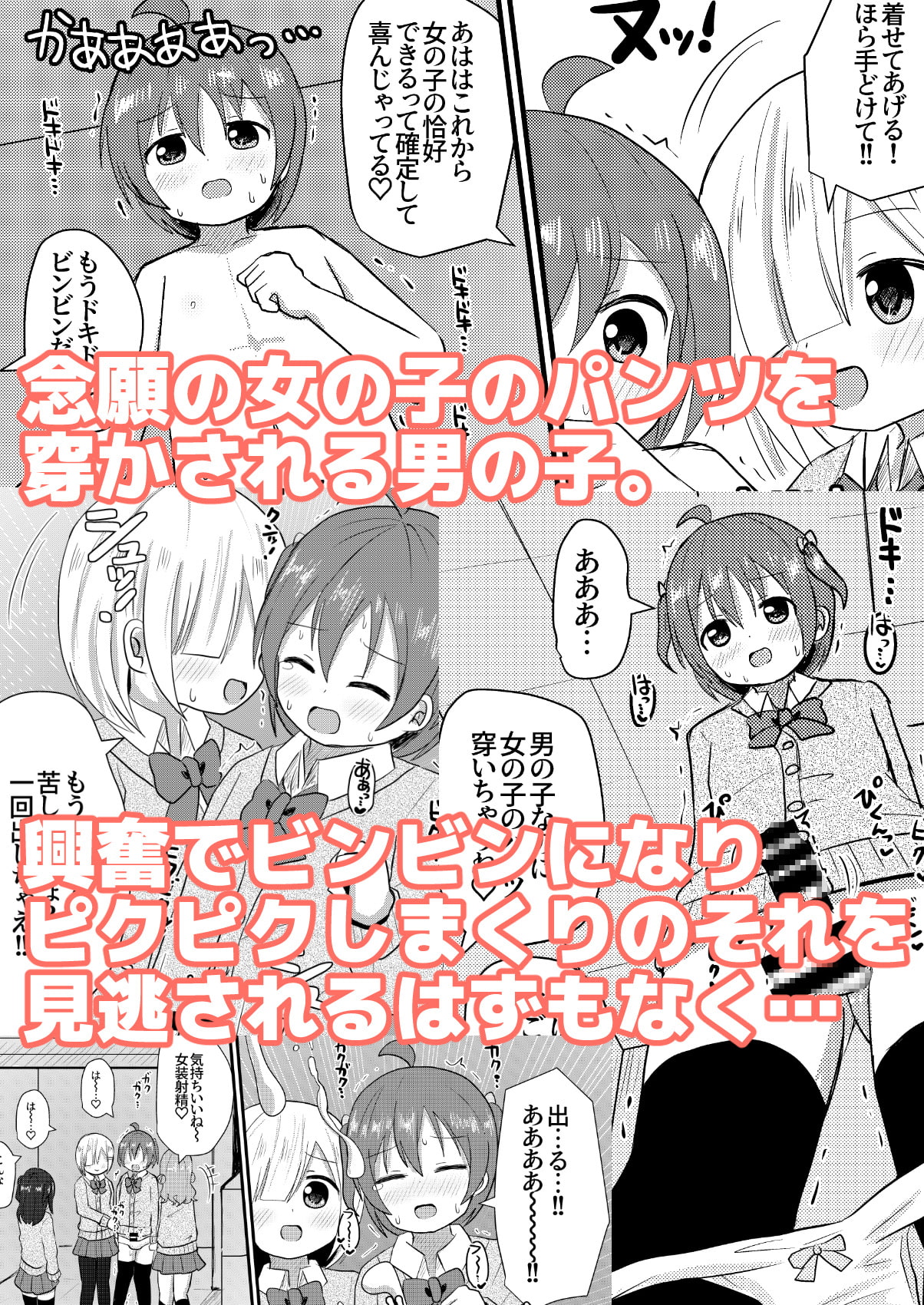 男の子さらって女装させる部 ～女装に興味ある男の子に女装させよう!～