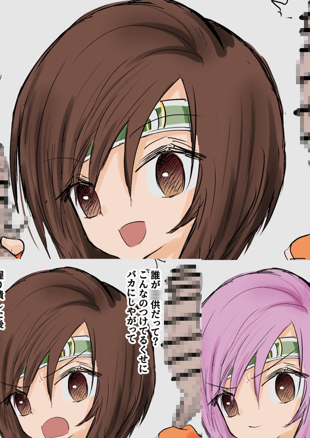 ゲームキャラの金的集&筋肉娘の締め技タマ潰し