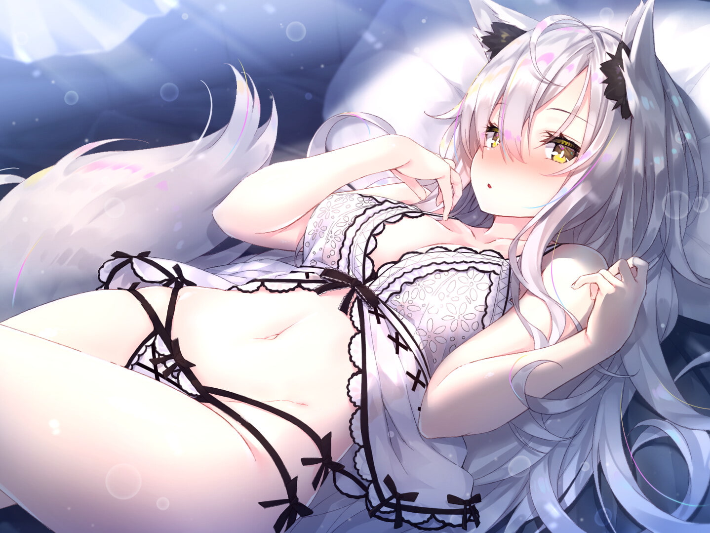 好感度120%超え!? クーデレ狼ちゃんとの幸せいっぱいな休日