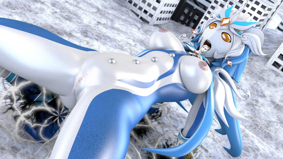 【ブレイヴフュージョンズ】闇堕ちブレイヴ★双子座の守護星ふたなりのジェミニ【ピストン速度4段階/ループアニメGIF