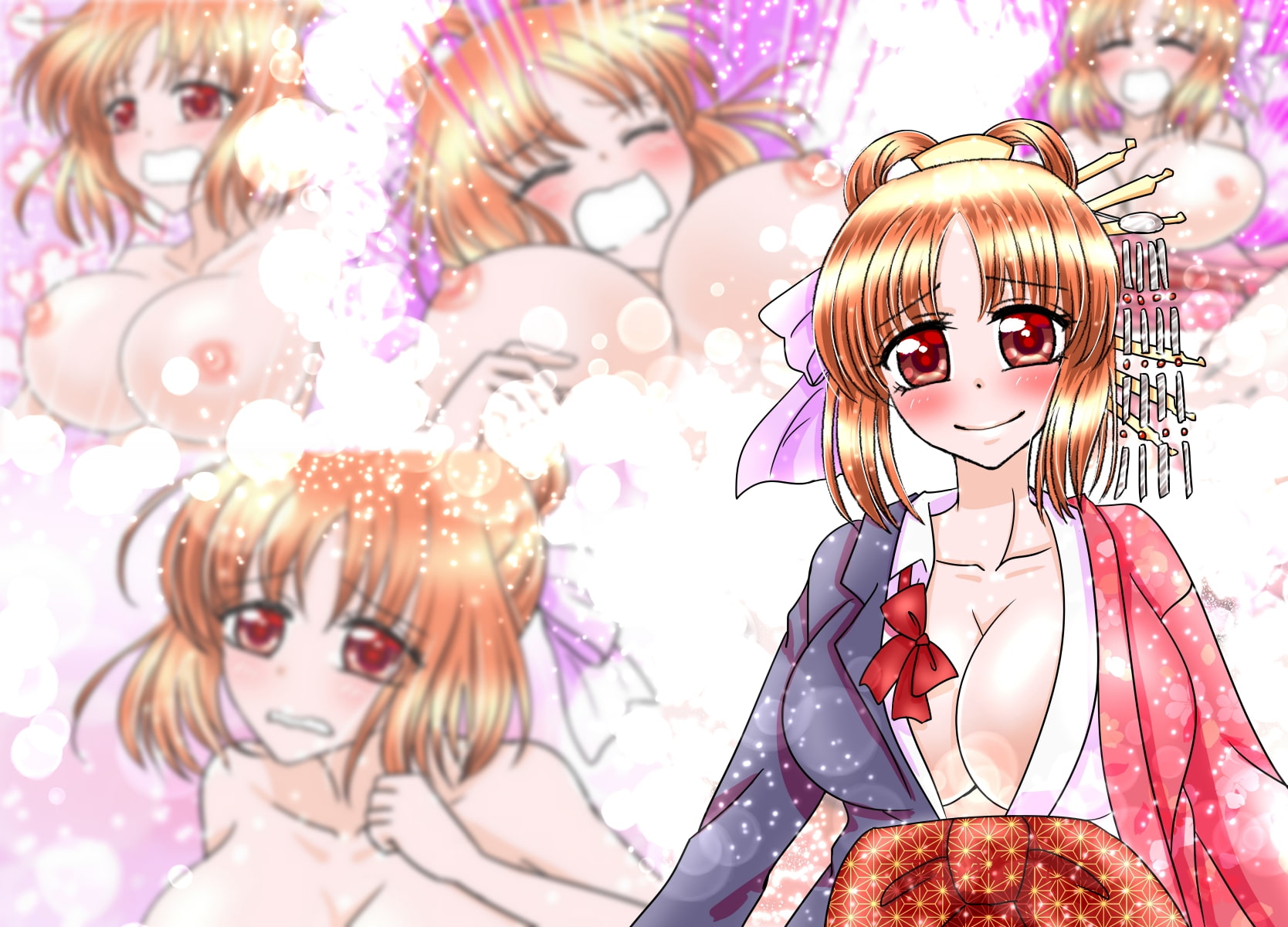 JK花魁の淫らなご奉仕