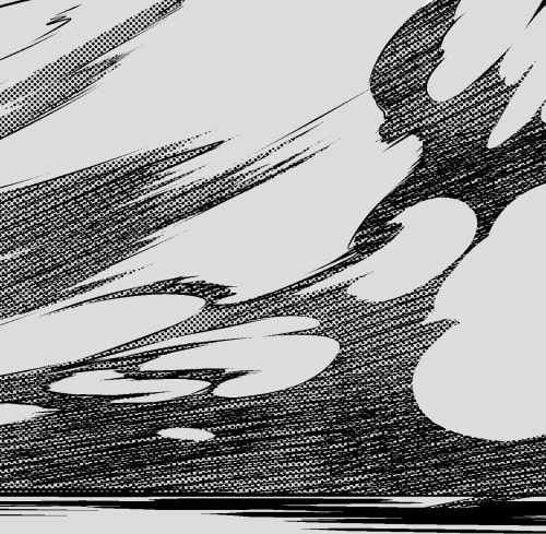 素材をどうぞ『モノクロの爆発10』