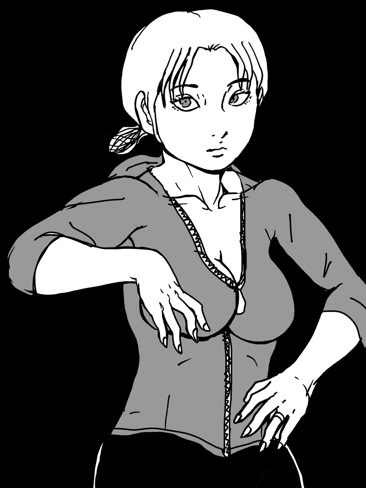 光の闘技の使い手人妻・知恵