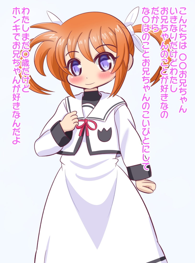 魔法少女の高町な〇はと甘々えっちな恋人生活