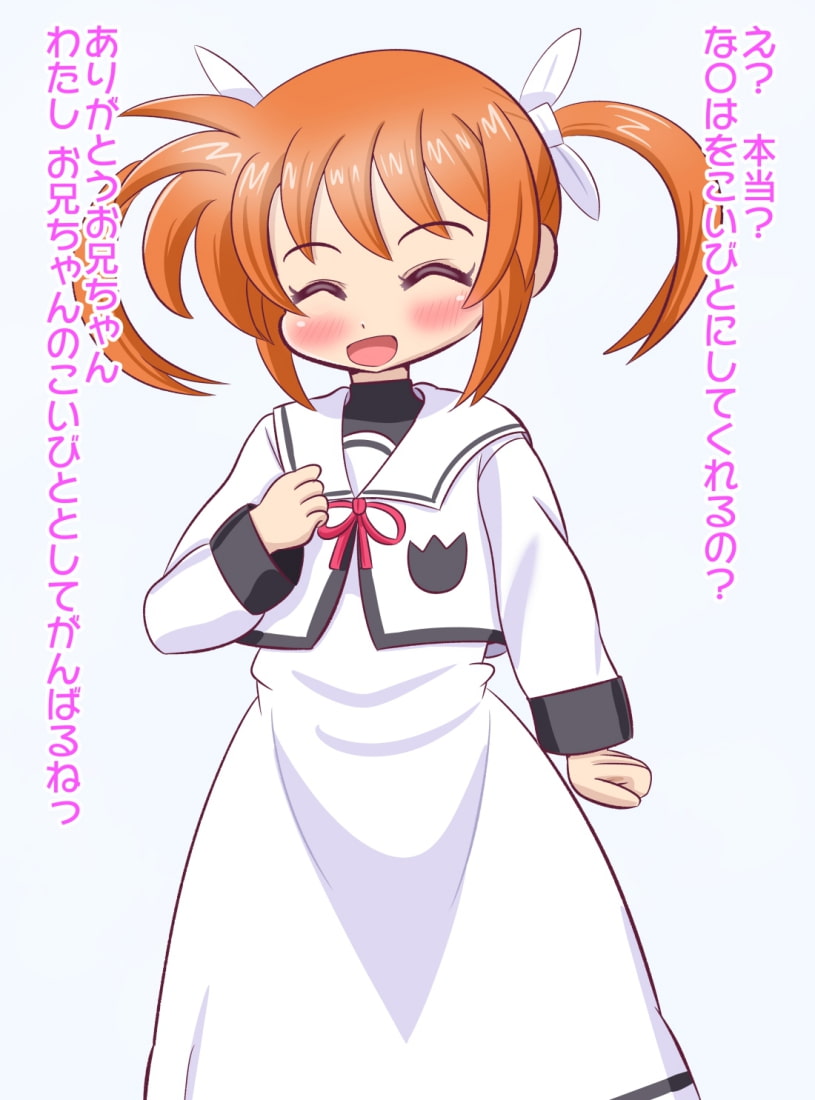 魔法少女の高町な〇はと甘々えっちな恋人生活