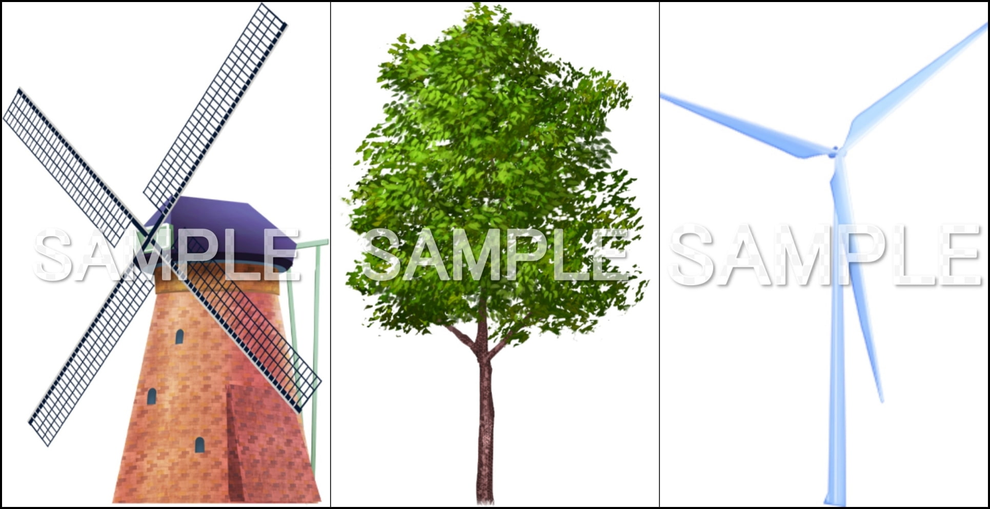 みにくる背景CGパーツ分け素材集『自然・春編』part05_単品