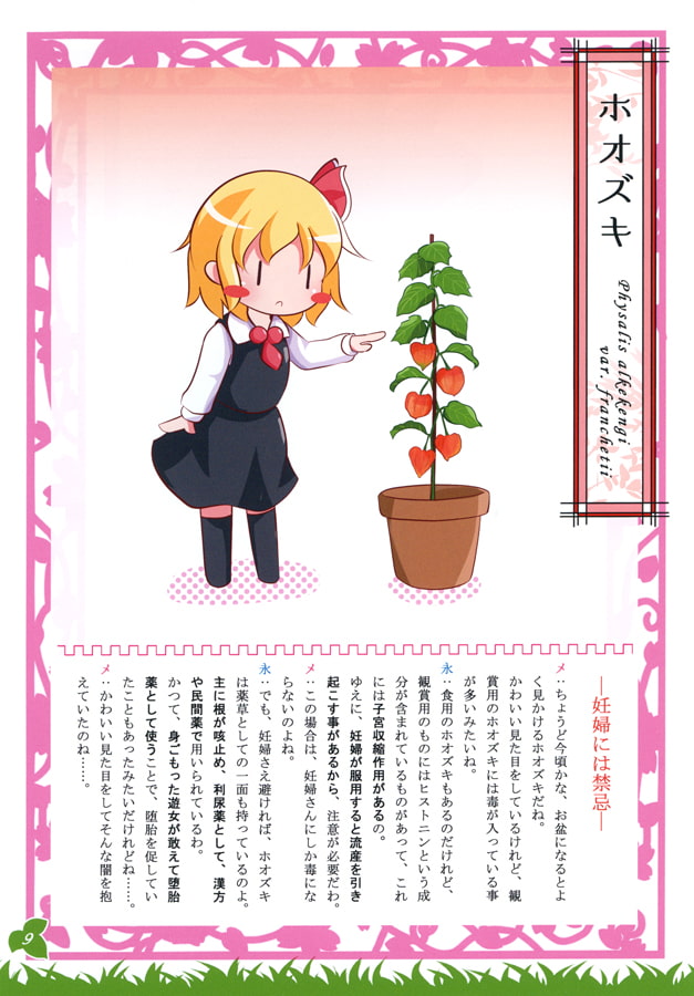 メディスン？ポイズン？-東方に伝わる薬草/毒草-2