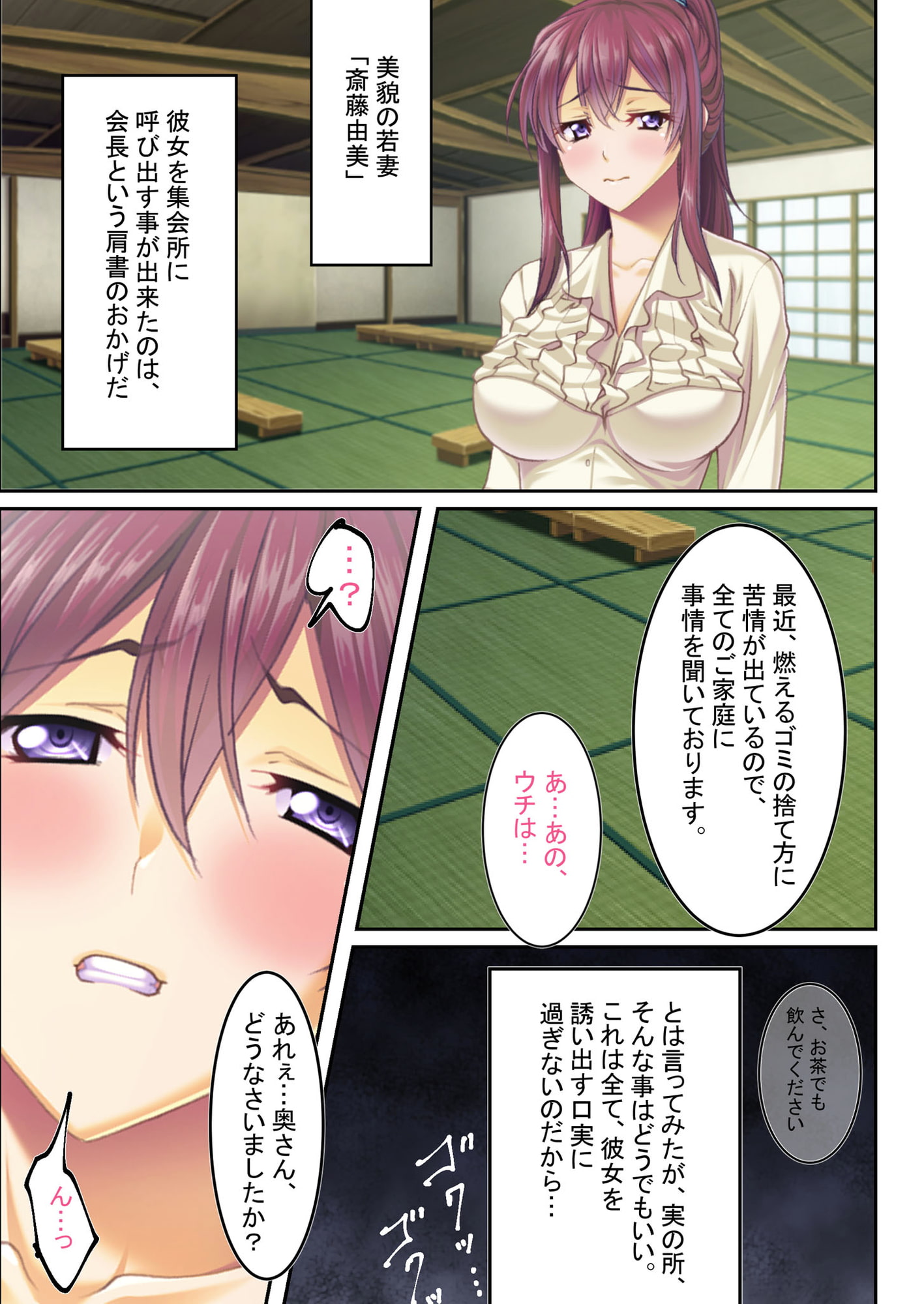 卑猥な町内会の裏事情～ハメられた団地妻たち～モザイクコミック総集編