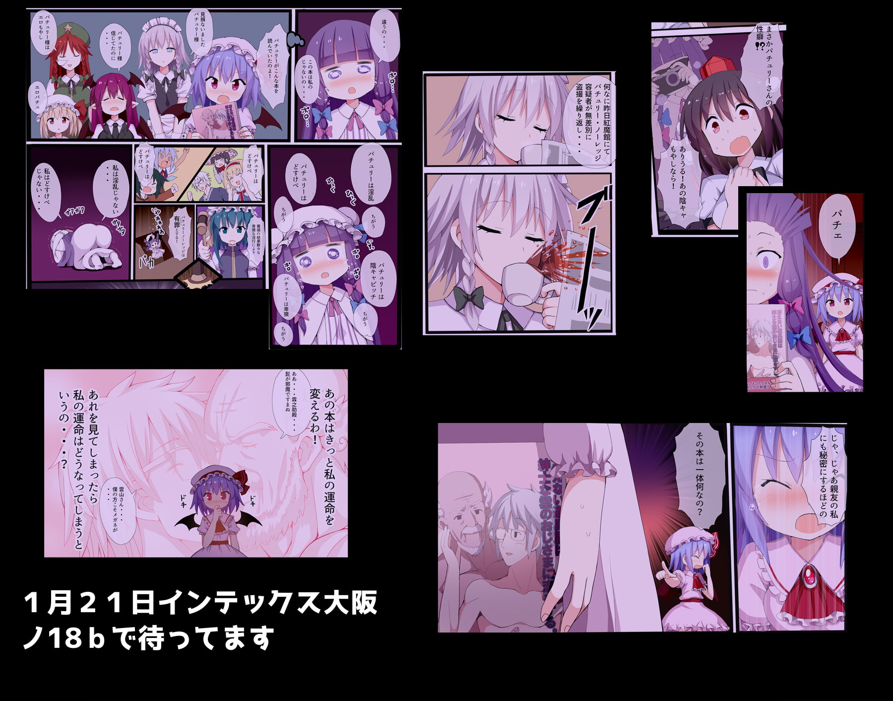 パチュリー・ノーレッジはどすけべなのか??