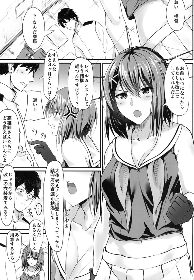 摩耶様がアソコにちゅっちゅしてくる本