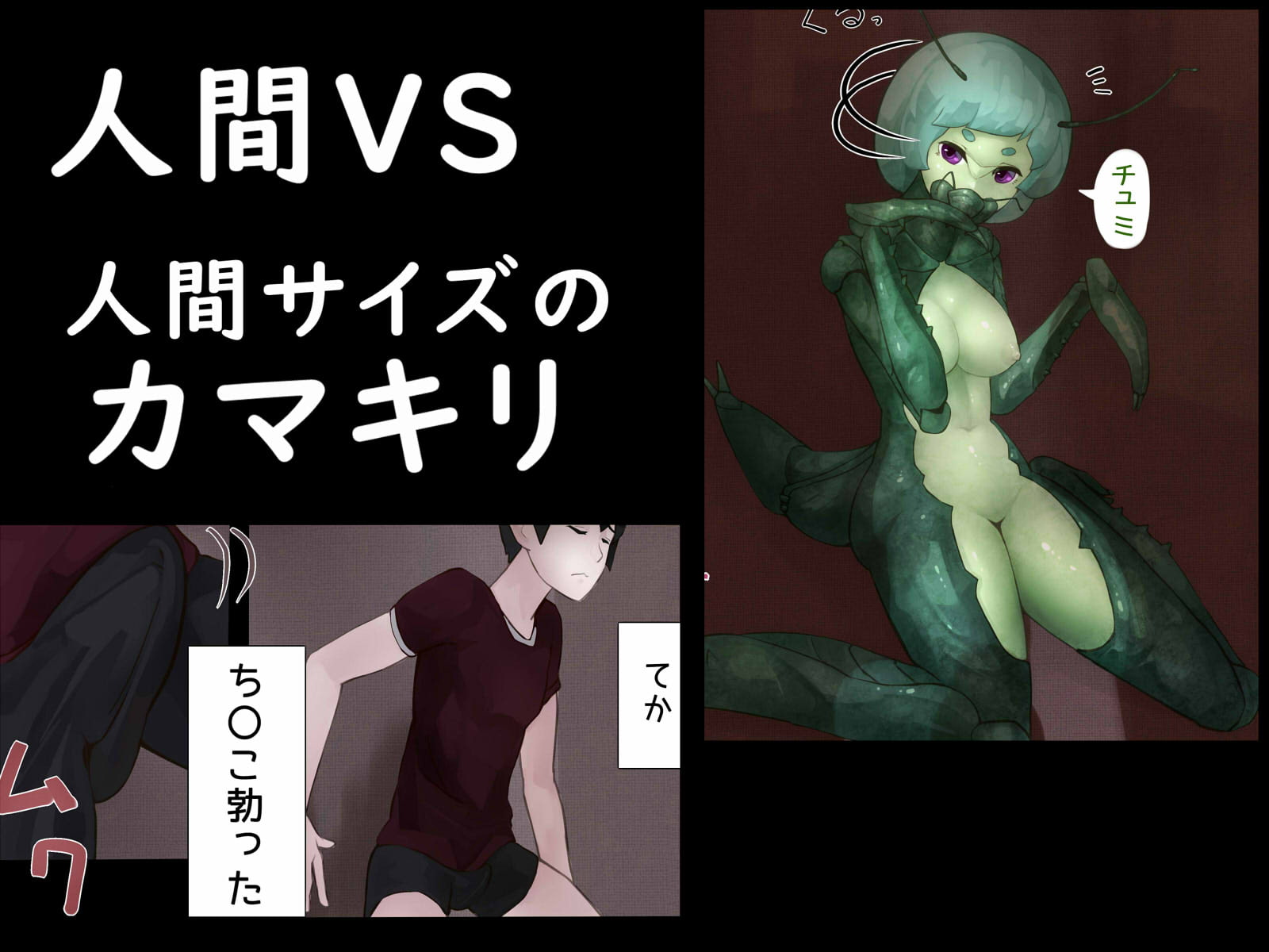 カマキリとせっくす ーヒト化ウイルス感染報告記録ー