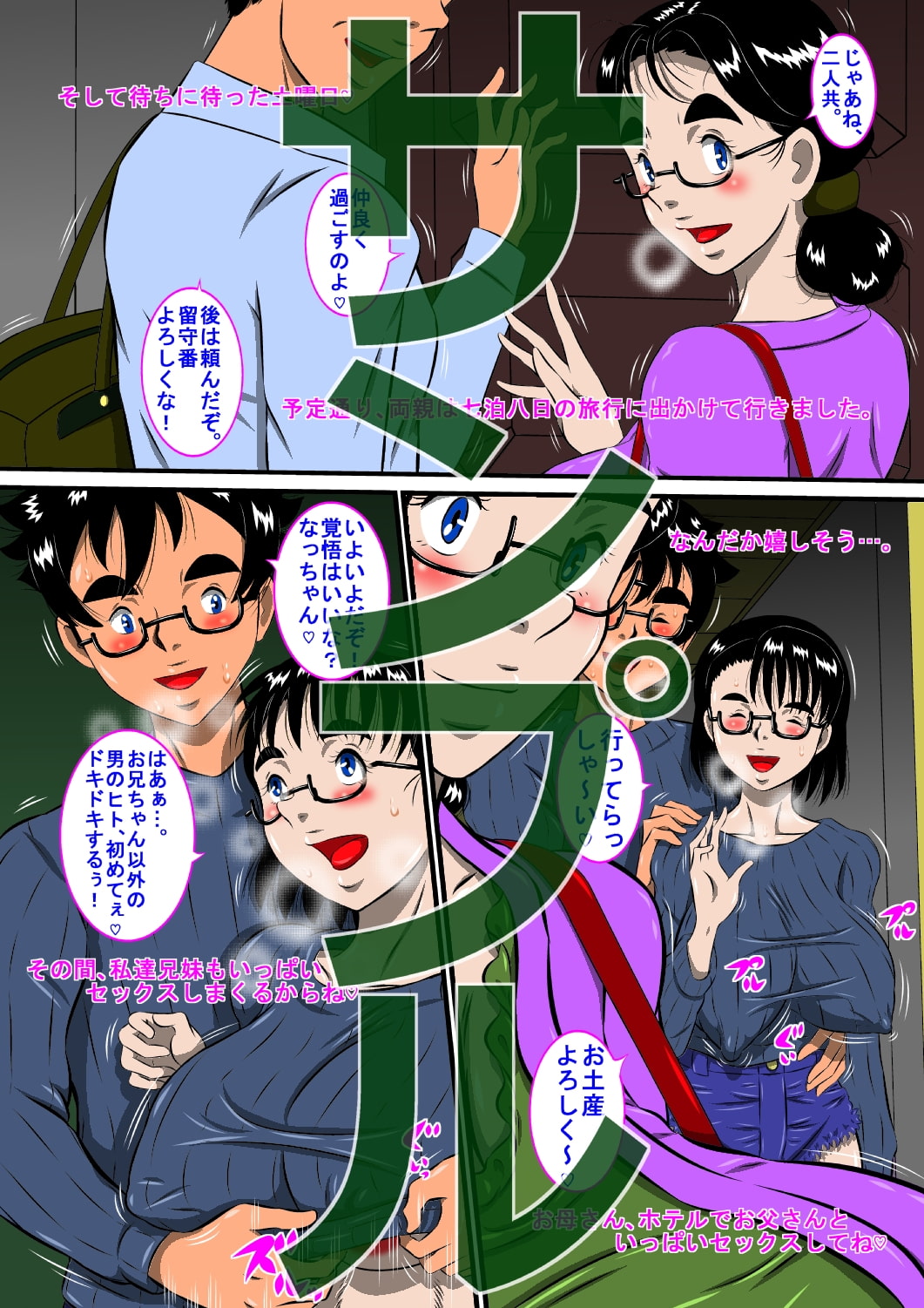 奈津子とお兄ちゃんの禁断愛日記。誰にも言えない淫らな想い