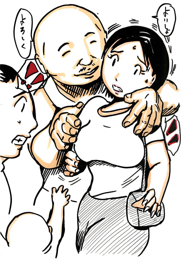 優れし子種付け許可持つエリートに種づけされた人妻二人