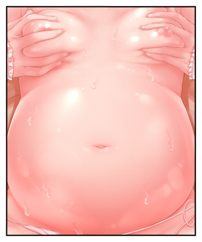 母乳あふれるボテ腹少女のぐちょぐちょな痴態 ～『愛して Little Wife part2』ボテ腹エッチ編～