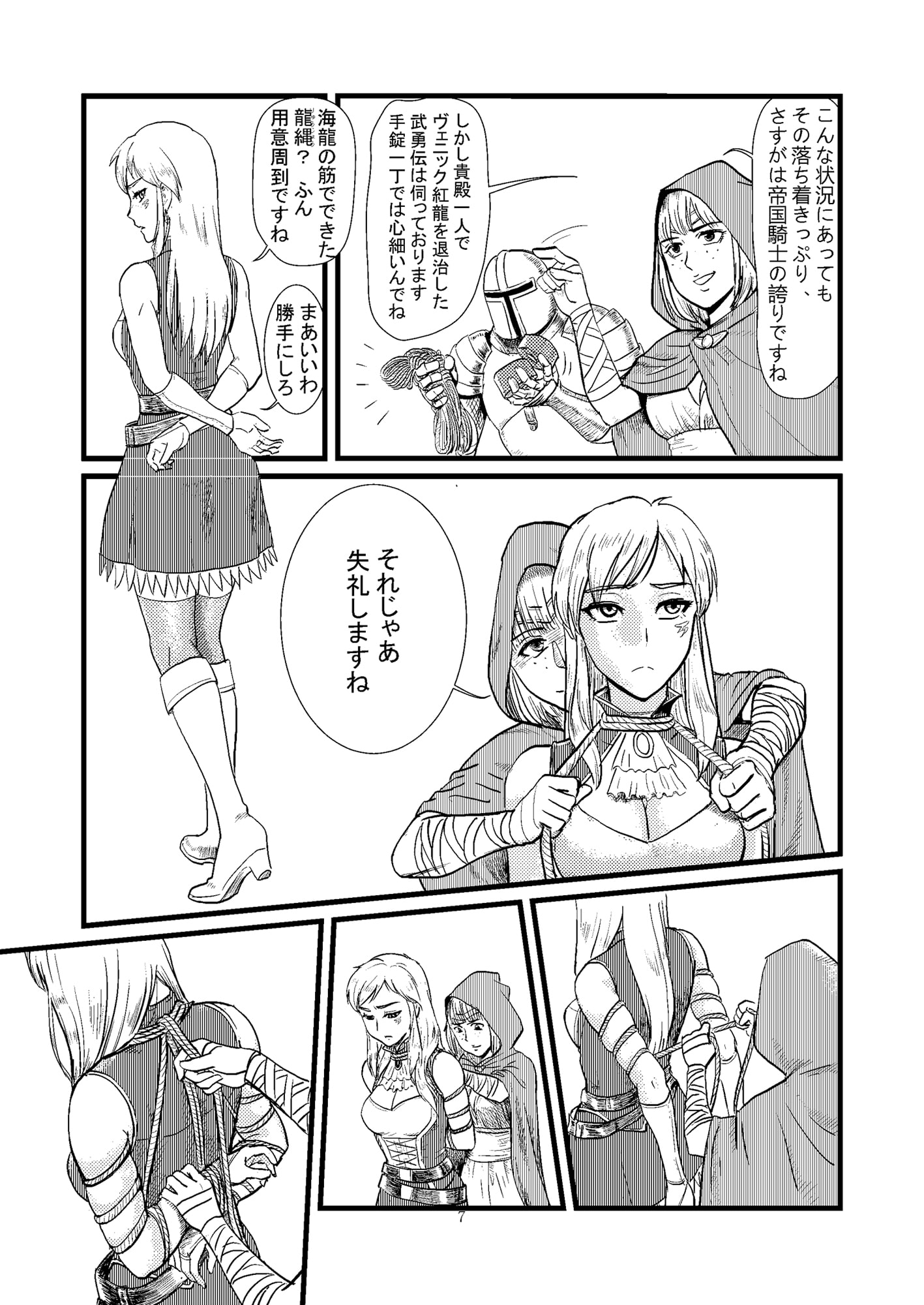 ワナ 前編 魔法騎士の連行