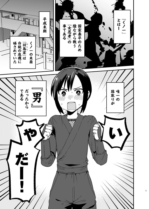 くノ一はとりくんの恋