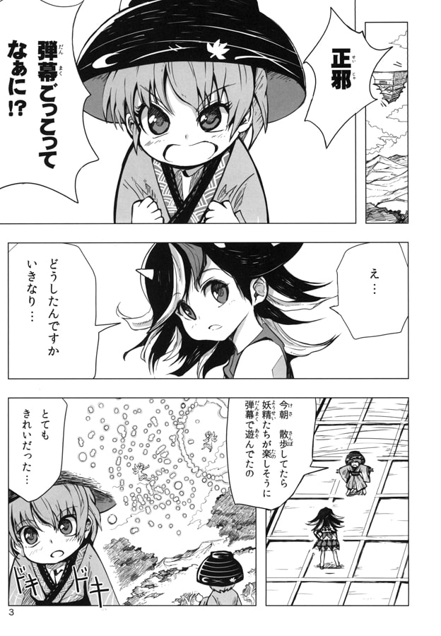 針妙丸・正邪のここがヘンだよスペルカードルール！