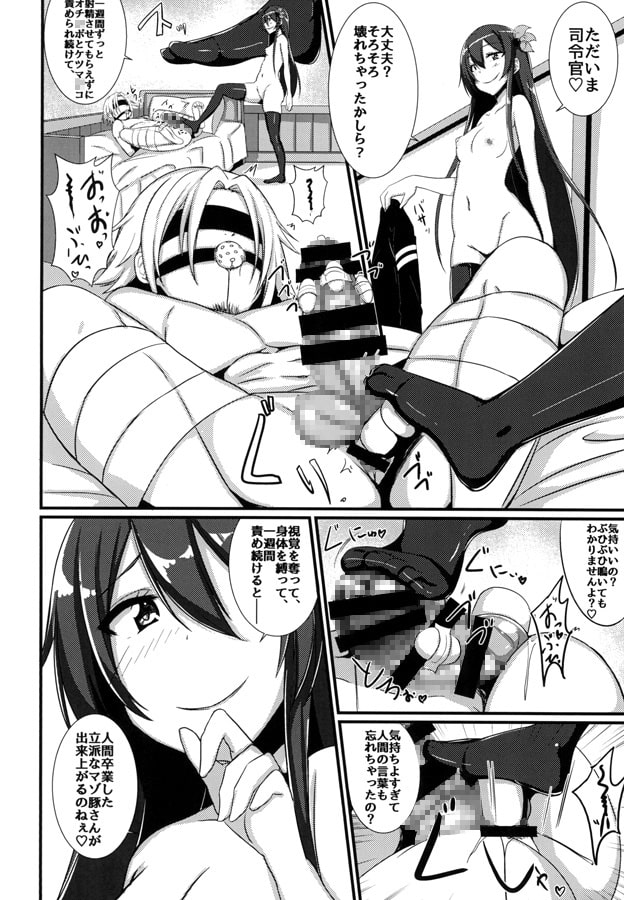 如月ちゃんに一週間拘束されて責められ続けた結果