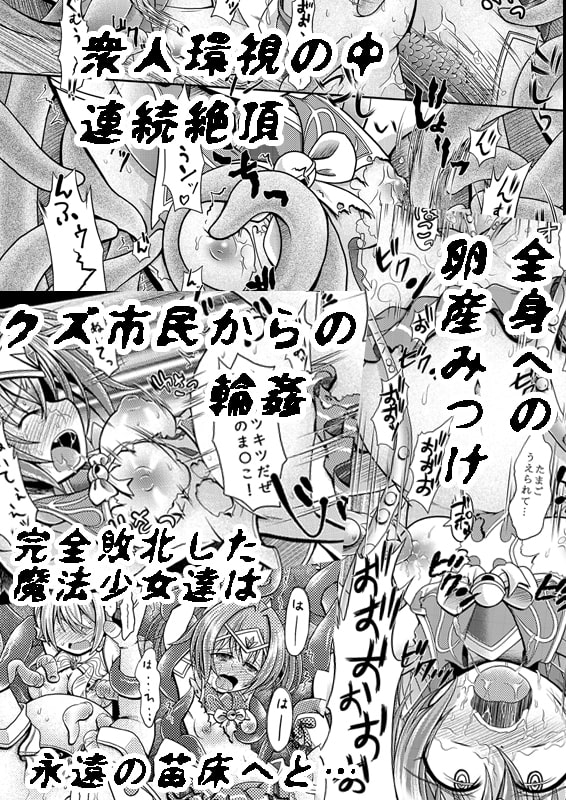 ネコミミ魔法少女は苗床にされてしまいました。