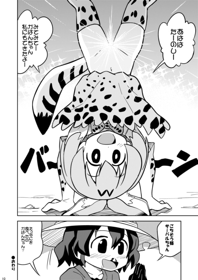 かばんちゃんすごすぎる