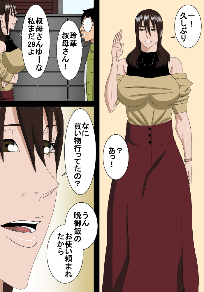 浪人息子今度は叔母とエッチする