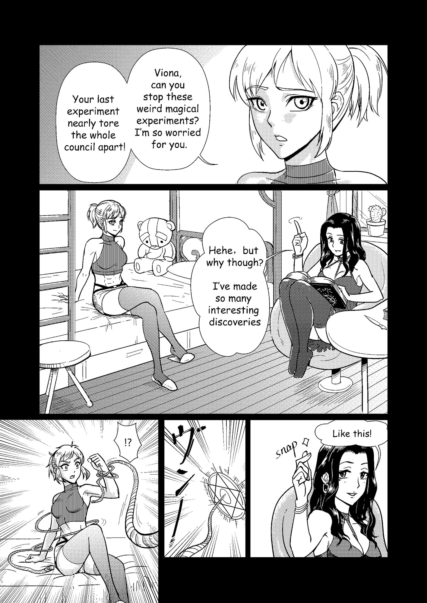 TRAP 2: Magic Knight's Escaping