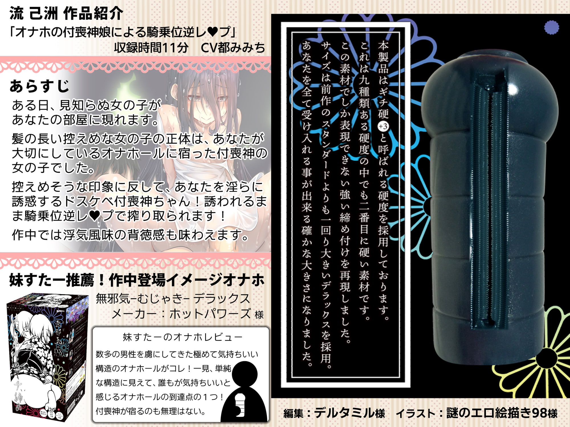 【アンソロジー】ヴァリアスホール～6つのシチュエーションで極上射精～【オナホール】