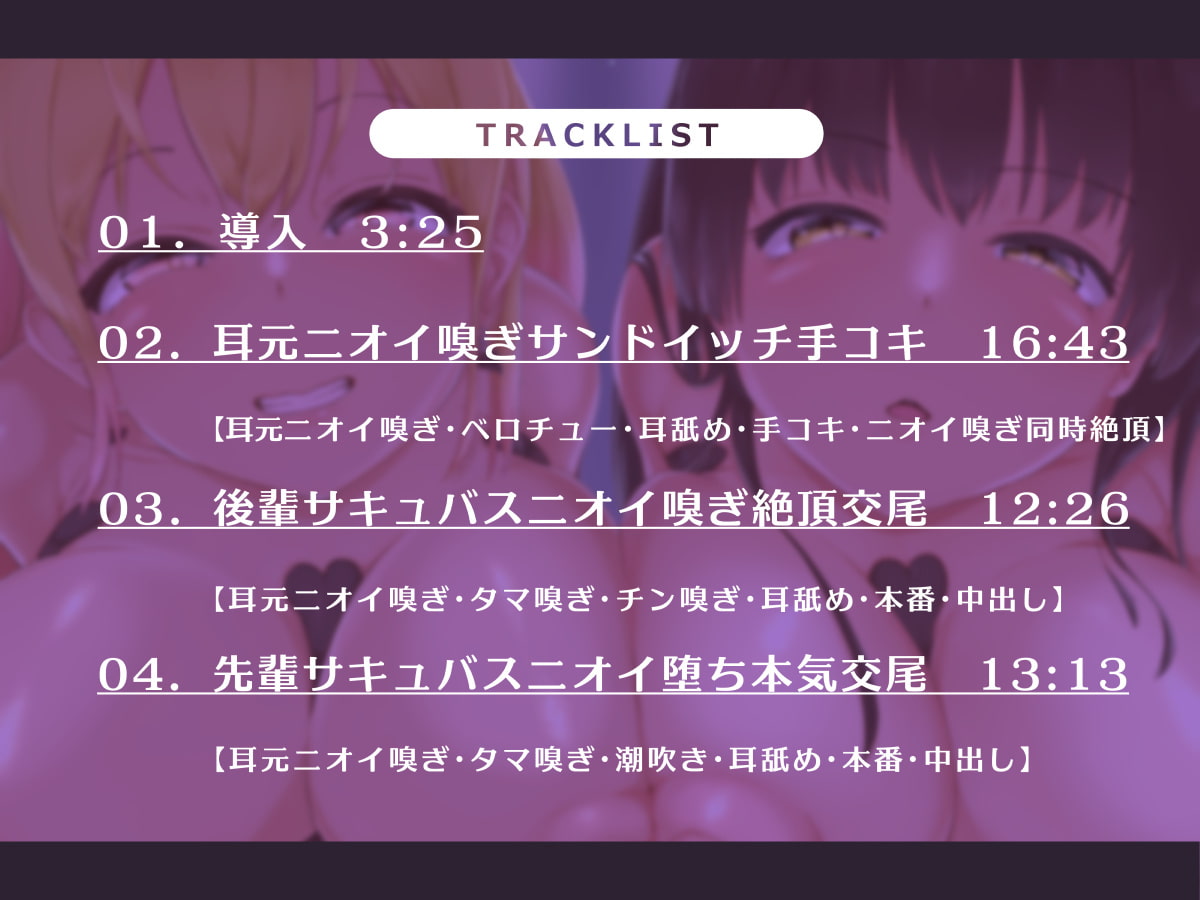 【期間限定110円・KU100】ニオイ嗅ぎ特化～ニオイフェチサキュバスと濃厚オホ交尾～