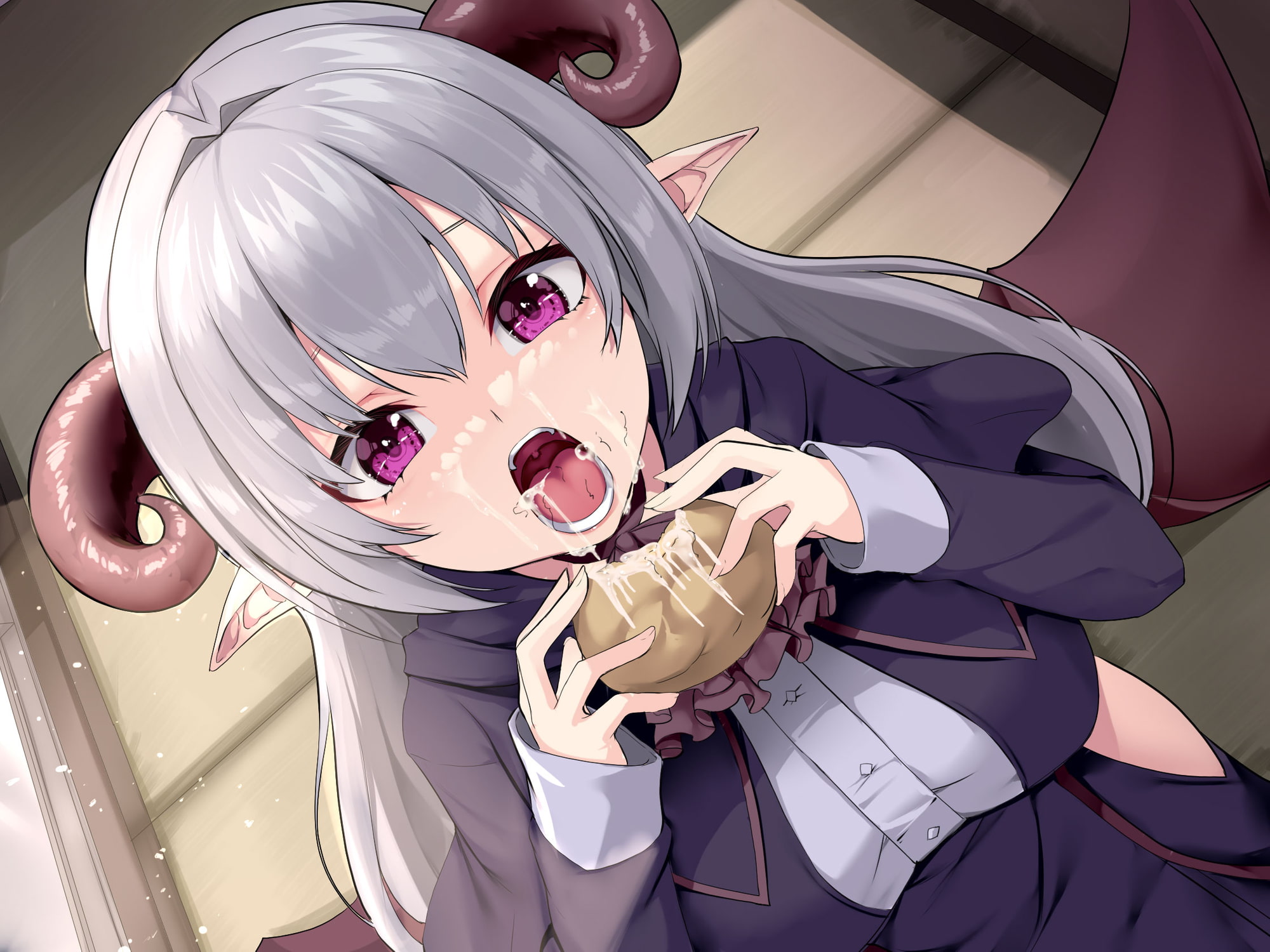 女悪魔にイタズラする話