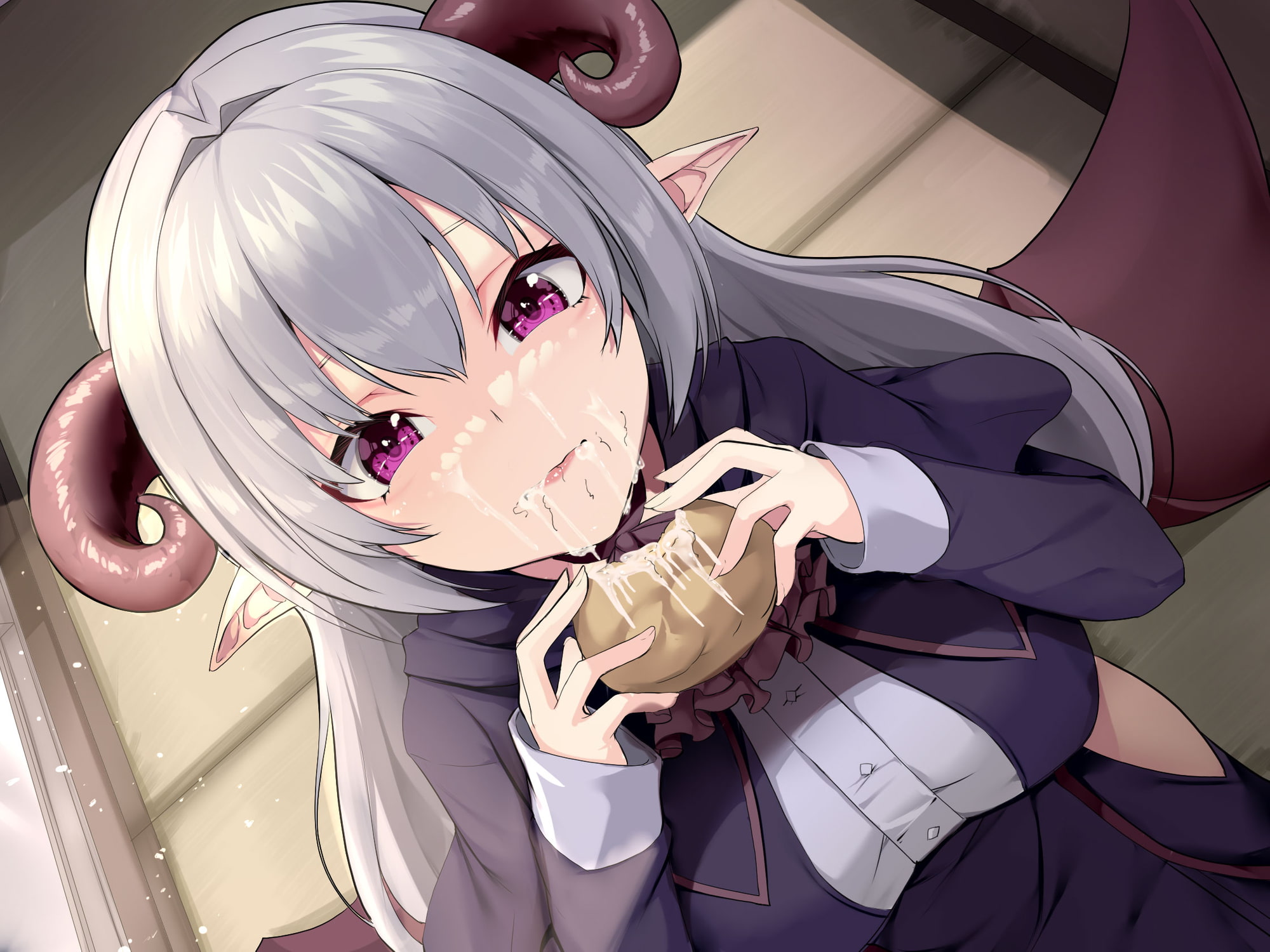 女悪魔にイタズラする話