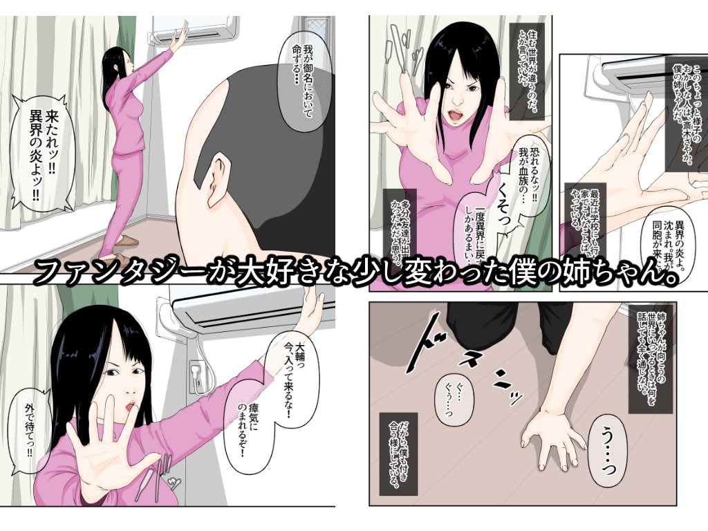 性に対して無頓着な厨二病の姉と契約の為にセックスした話