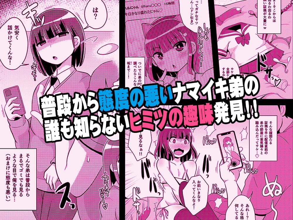 ナマイキ弟の精嚢をこねくり回してメス♂にする本