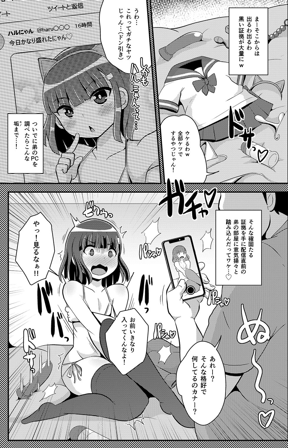 ナマイキ弟の精嚢をこねくり回してメス♂にする本