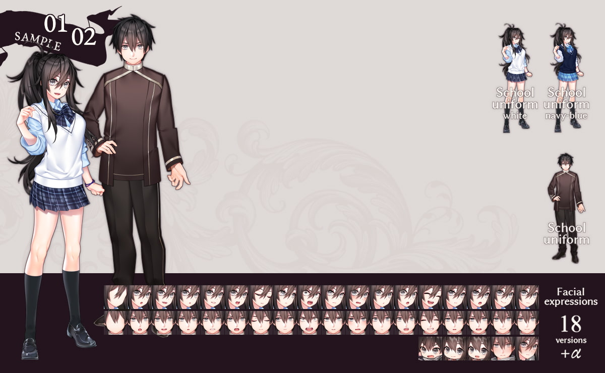 CHARACTER ART | Closet: Clothing pack 2021