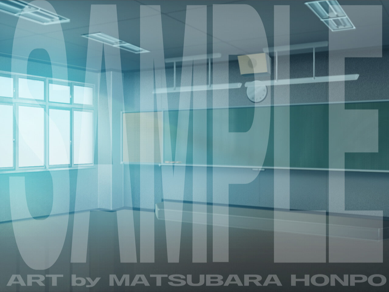 学校の教室【時間差分あり】