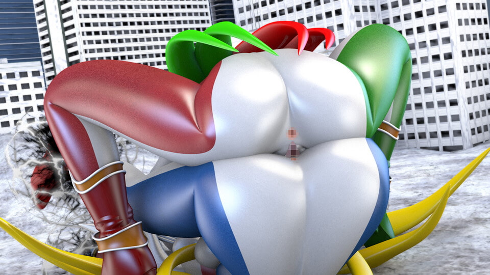 【ブレイヴフュージョンズ】闇堕ちブレイヴ★双子座の守護星ふたなりのジェミニ【ブレイヴライラ編】ピストン速度4段階/ループアニメGIF