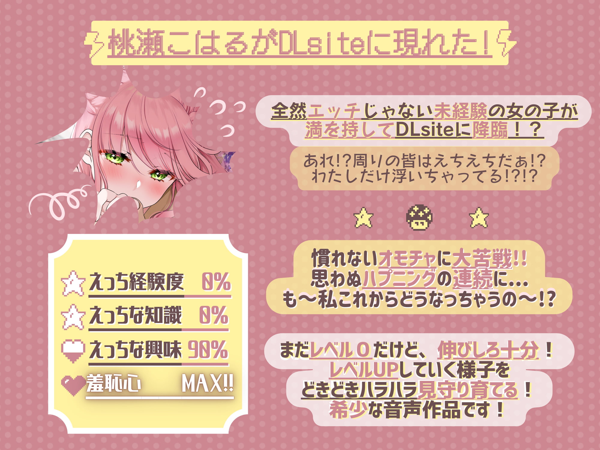 唯一無二のリアルドキュメンタリー【桃瀬こはる実録おなに～開発日記】1～3+プチ【4作品】お得パック