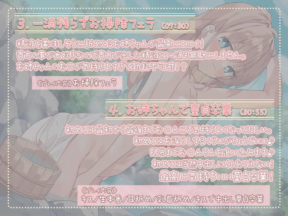 お姉ちゃんとイク☆さくらんぼ(童貞)狩りの旅♪～甘やかし童貞卒業編～