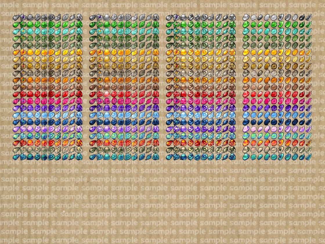 アイコンセット 22 ～種子～