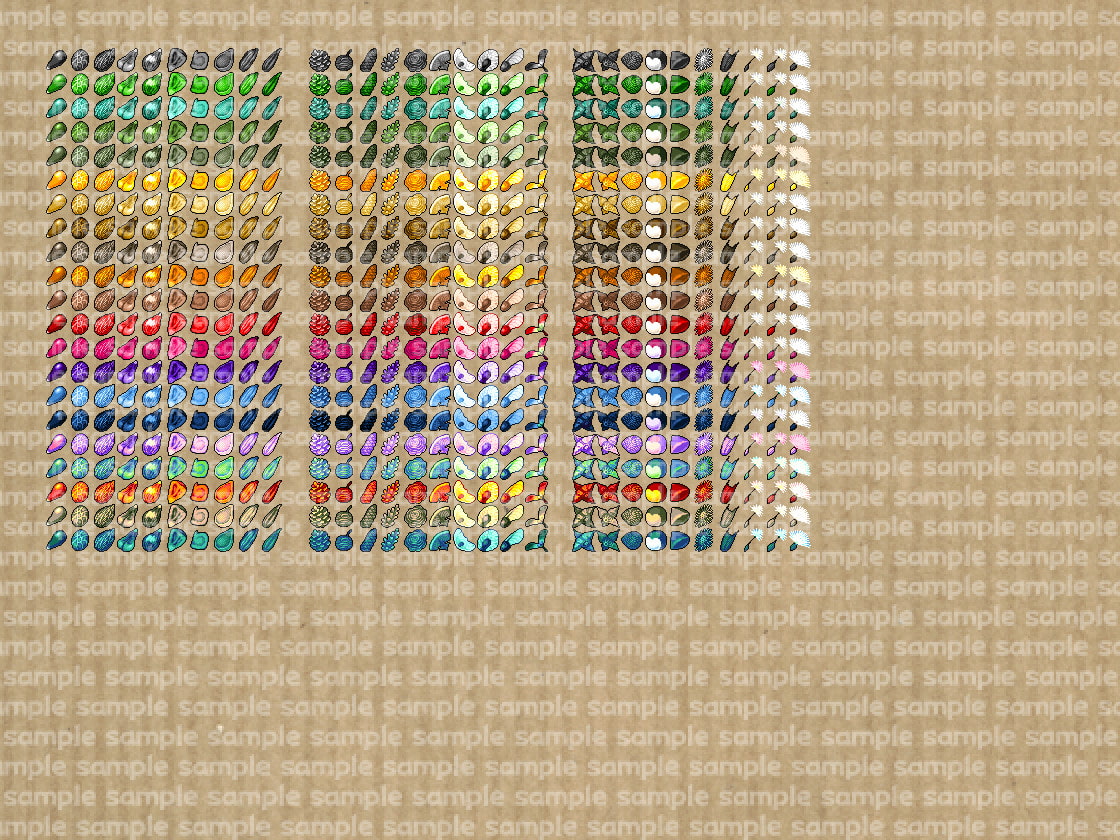 アイコンセット 22 ～種子～