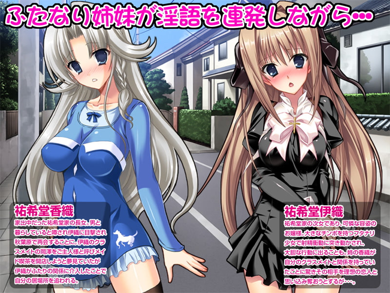 ふたなり姉妹のドスケベ露出センズリ秋葉原 ~朝からずっしり★ミルクポット2リットル後編【CG版】