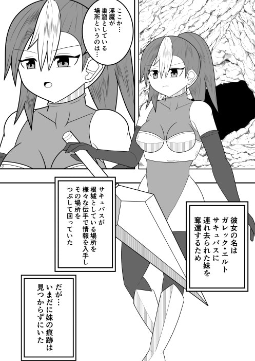サキュバスにさんざん搾られた最強のサキュバス狩りの戦姫