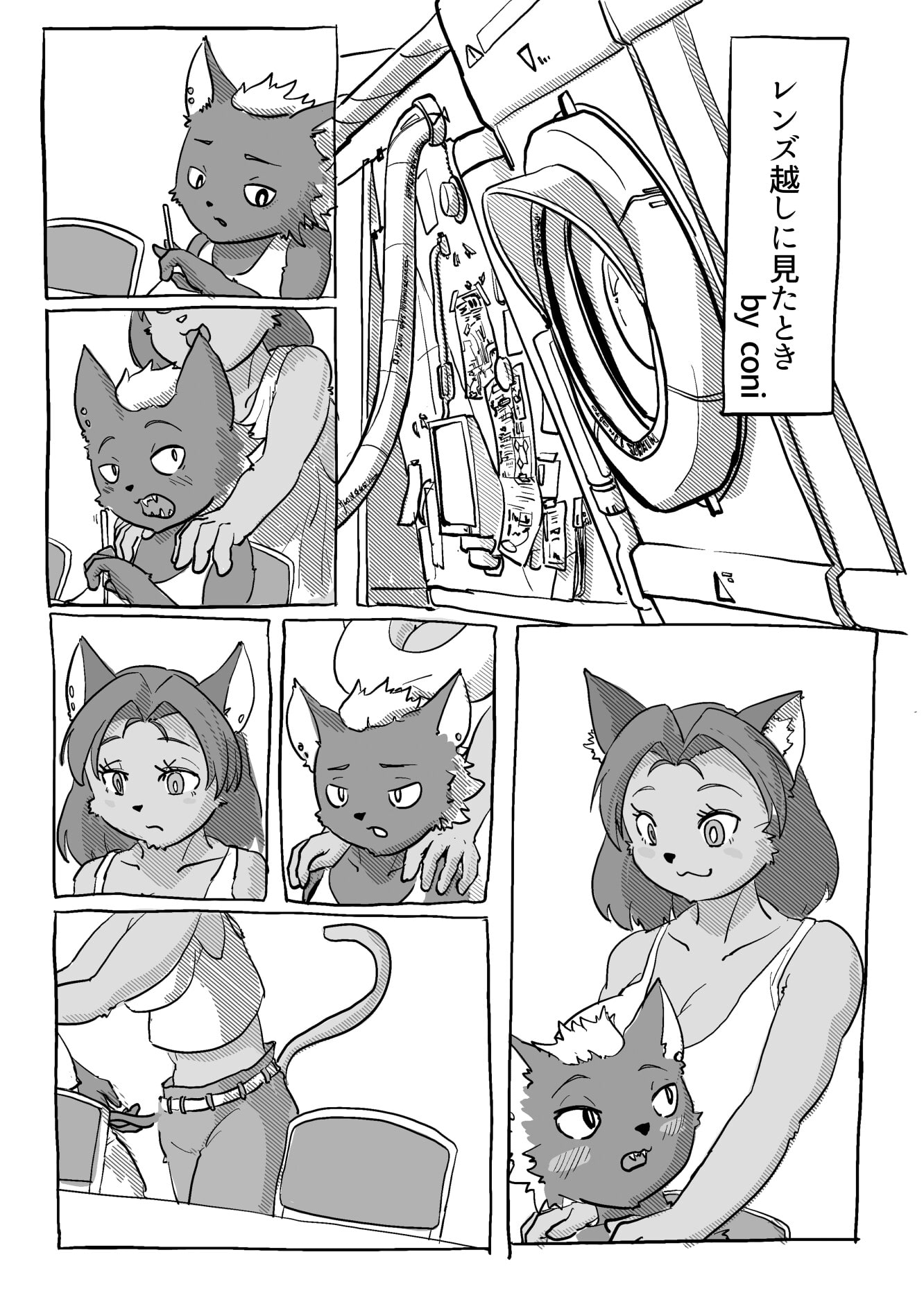 レンズ越し、インターバル