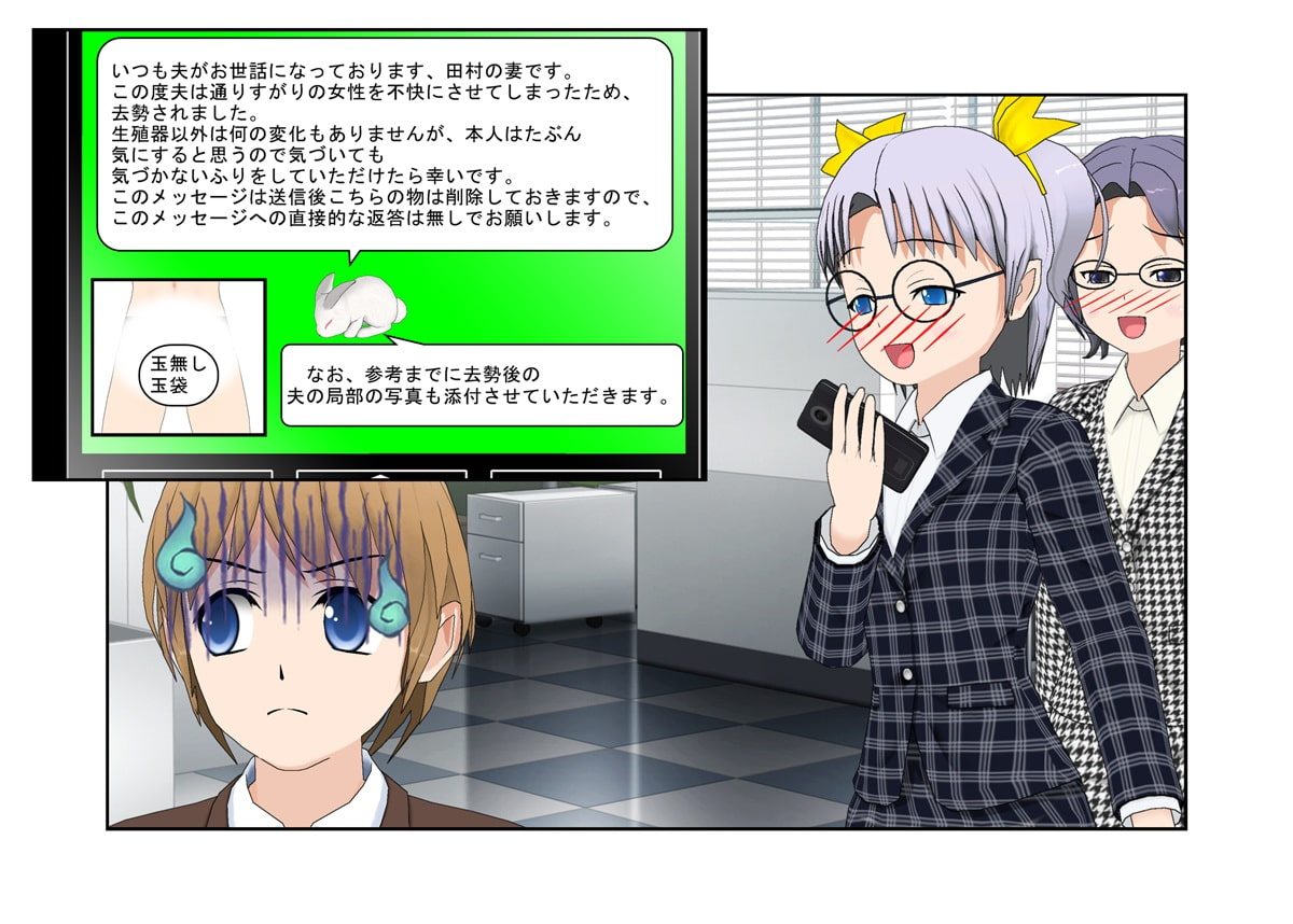 『理不尽去勢世界』「ケツを見せた」でギャルに睾丸を踏み潰される理不尽な世界で延々転生し、去勢したりされたりを繰り返す者たち【金蹴り・去勢・玉潰し】【金的嘲笑】