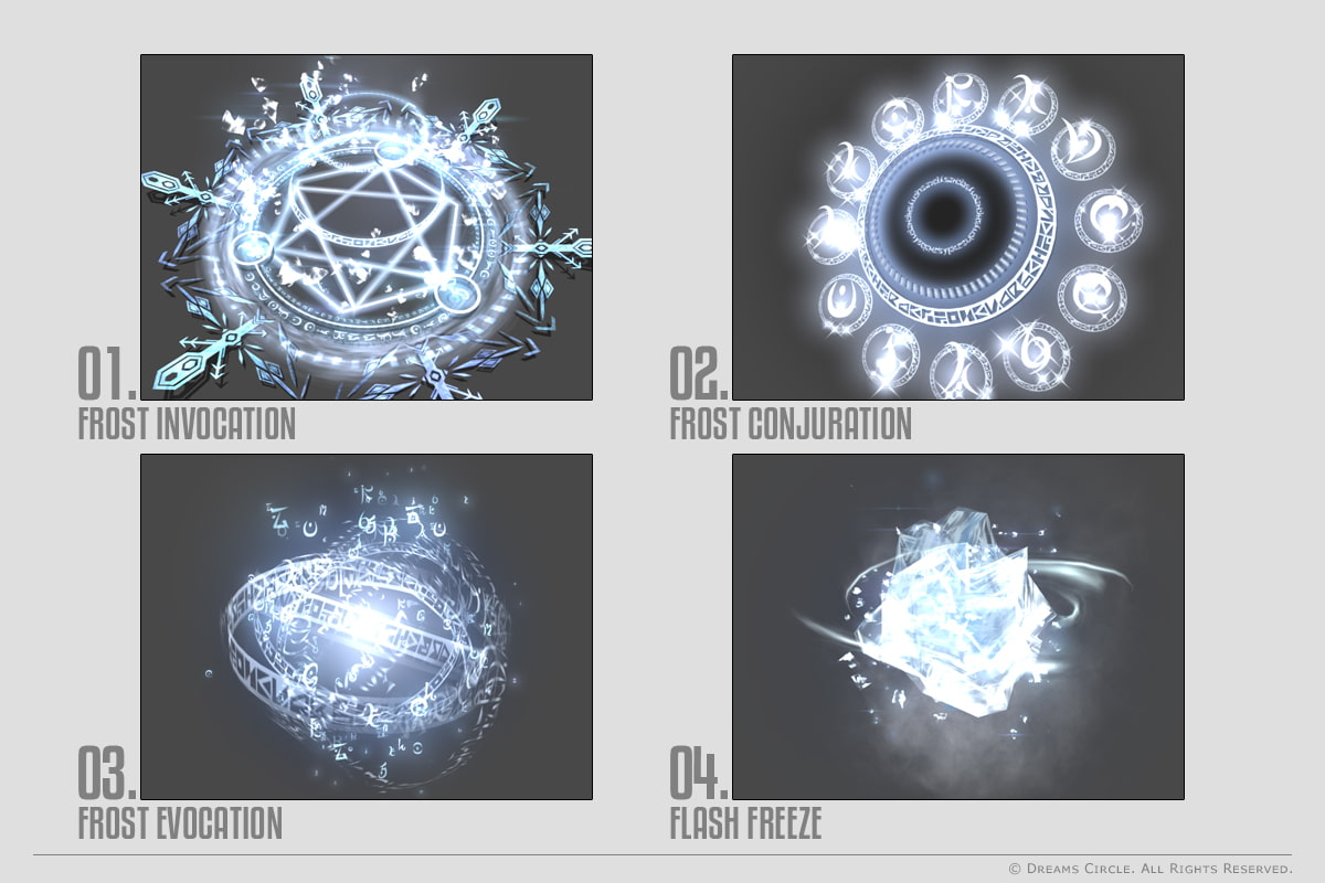 エフェクト素材集:EVFXフロストフォージ