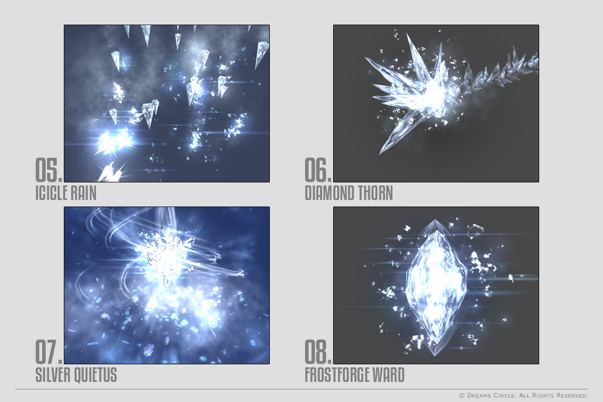 エフェクト素材集:EVFXフロストフォージ