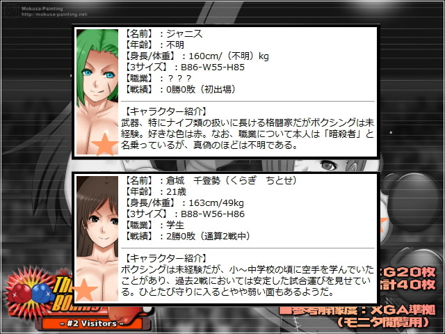 The Topless Boxing -#2 Visitors-