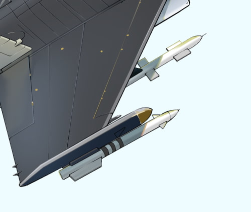 素材をどうぞ『戦闘機カラー』